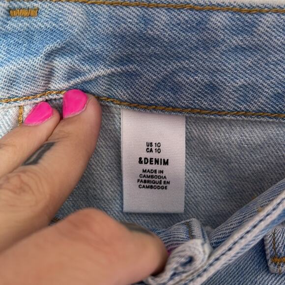 H&M & Denim destroyed skirt - Picture 3 of 3